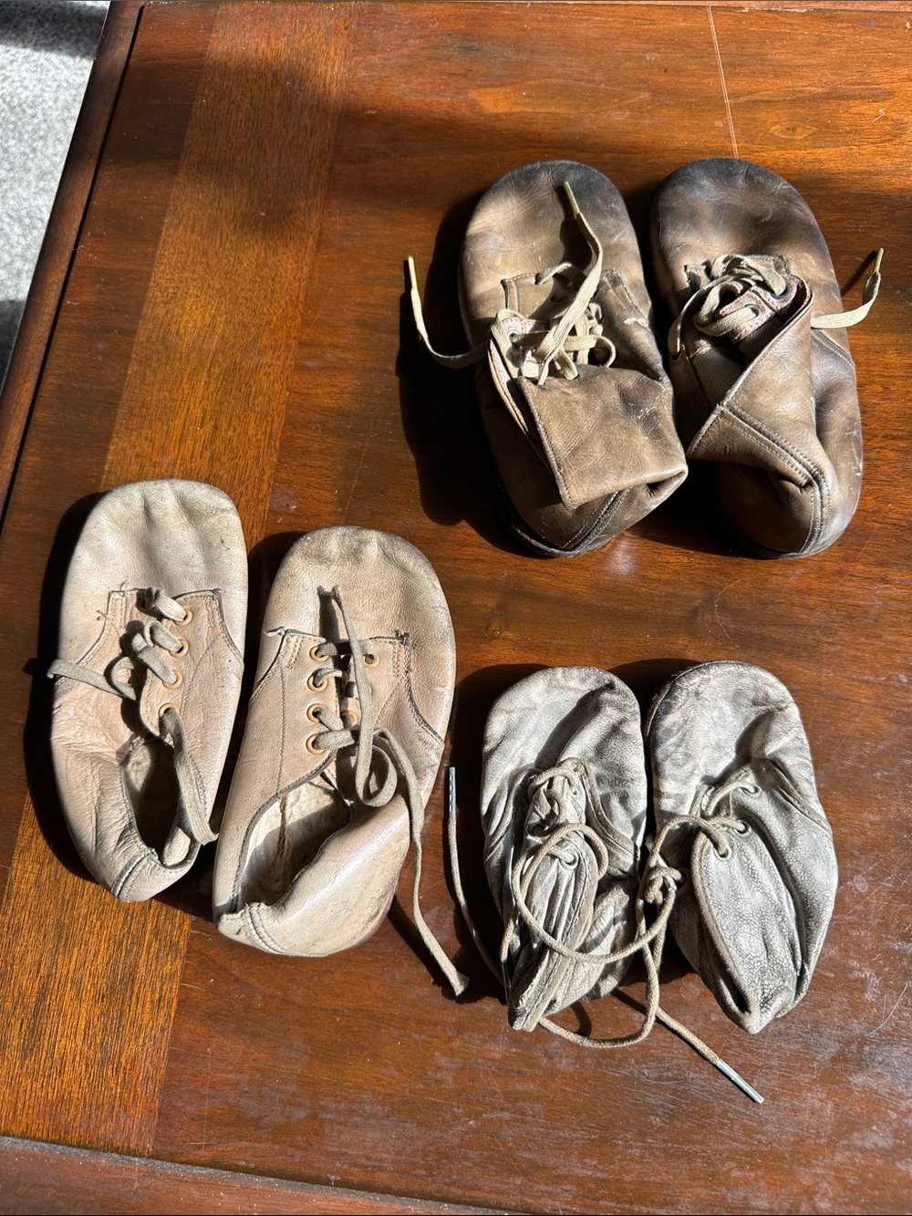 Vintage doll shoes.